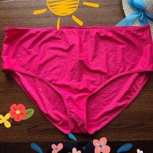 Jaclyn Smith Fuchsia Bikini Bottom 24W